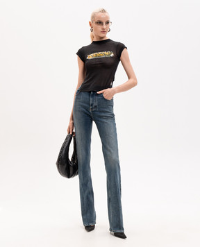 Balenciaga Blue jeans with a worn effect 872177TUW69