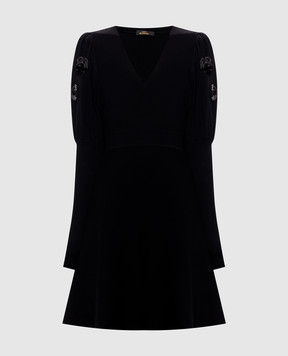 Twinset Black dress with sequins 262AT3102