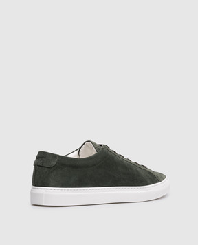MooRER Boldini green suede sneakers BOLDINIP5