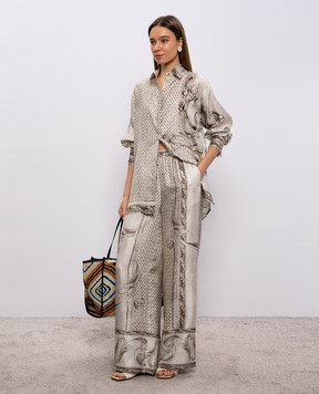 Max Mara Beige MXMGRADO silk blouse MXMGRADO