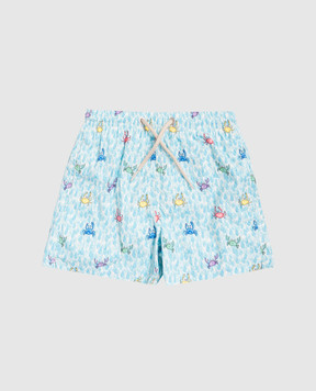 MC2 SAINT BARTH Children's blue swim shorts Jean Lightsng Stretch JEA002202241L