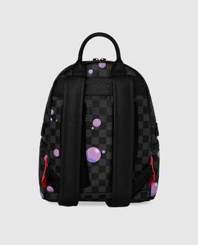 Sprayground Children's backpack PURPLE SLIME SHARK with print 910B8955NSZ