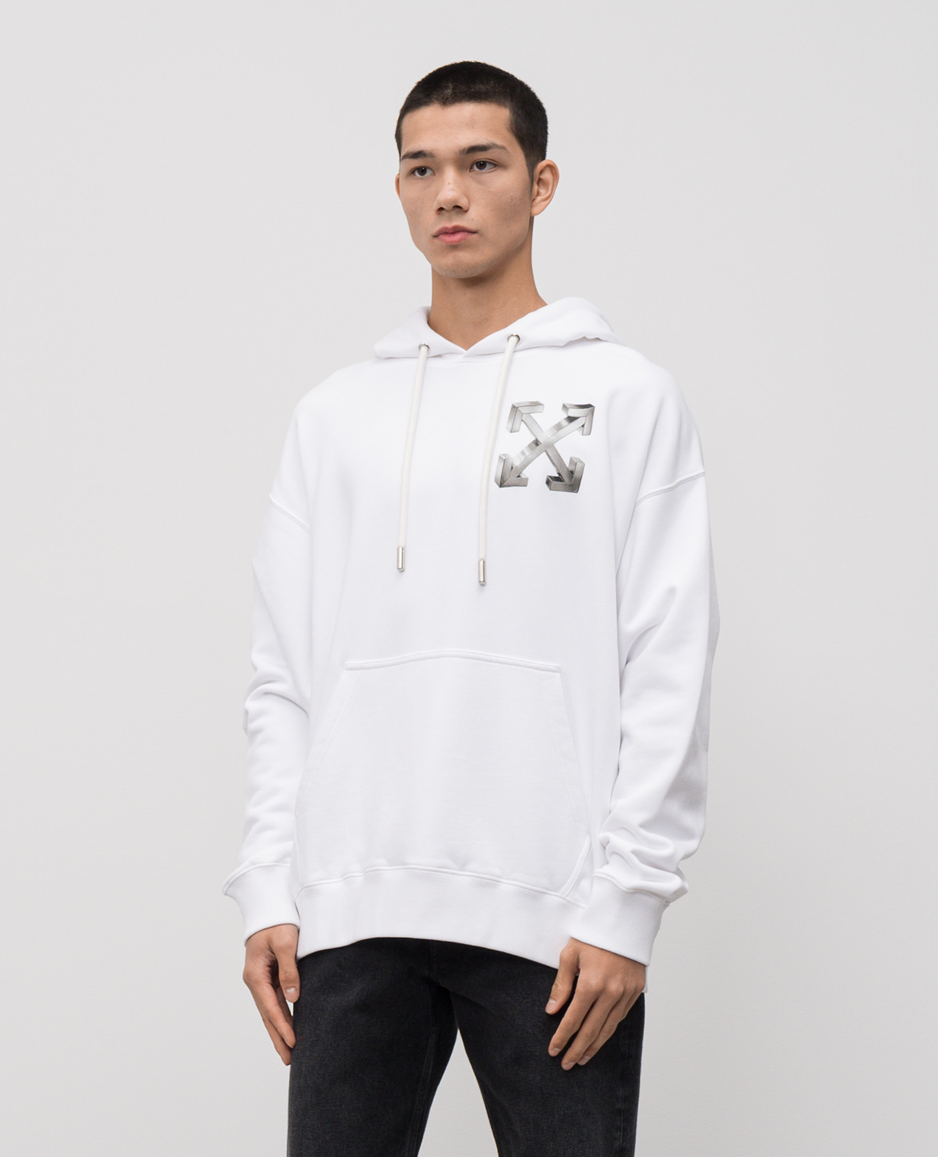 

White Metal Off Hoodie Off-White