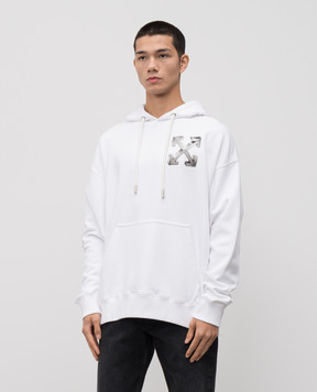 Off-White White Metal Off Hoodie 44MBB085F5F00N
