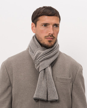 Brunello Cucinelli Green cashmere scarf M2295700