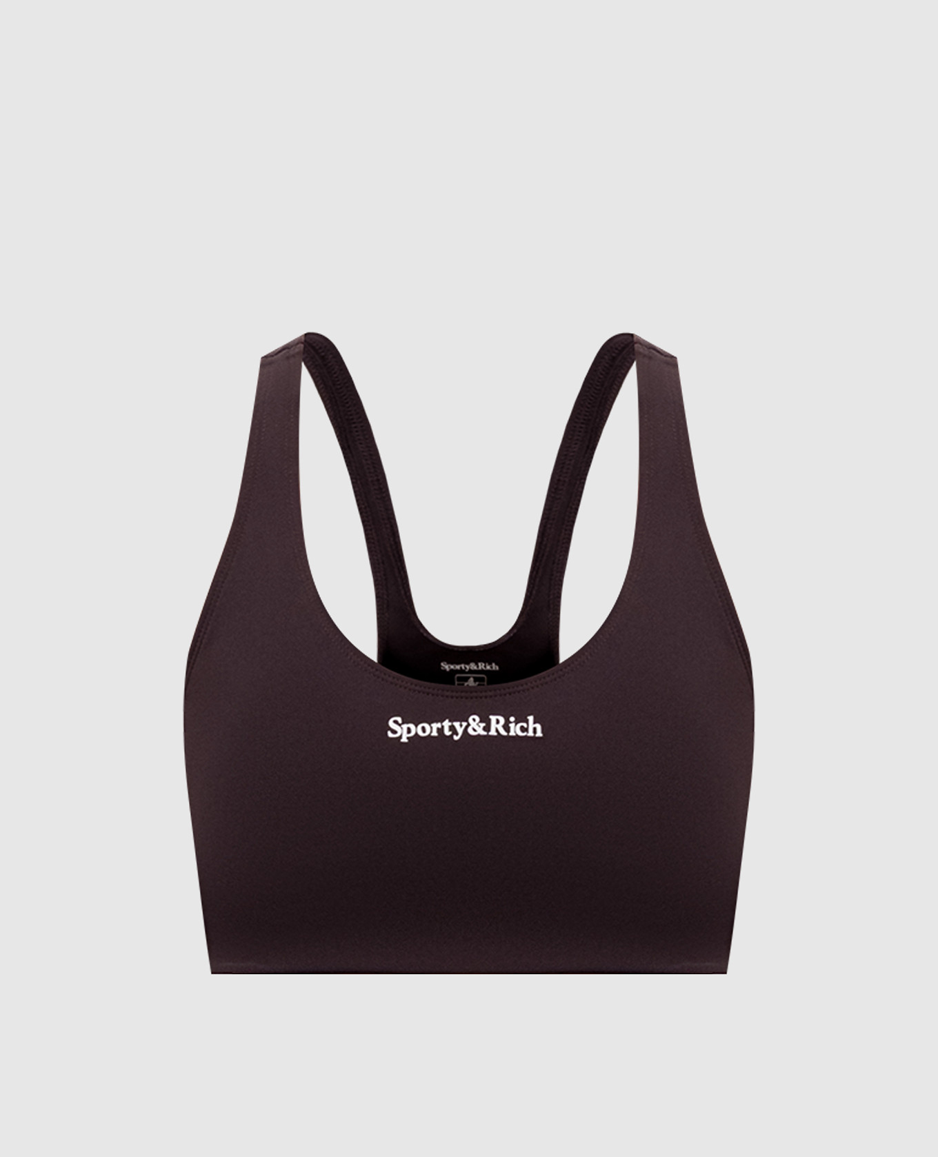 Brown Serif sports top