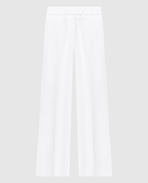 Peserico White linen pants P0412402647