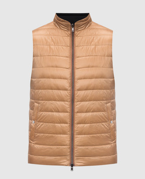 Herno Blue reversible down vest PI001320U12020Z