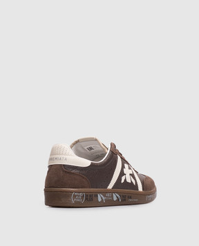 Premiata Brown combination sneakers BONNIE BONNIE
