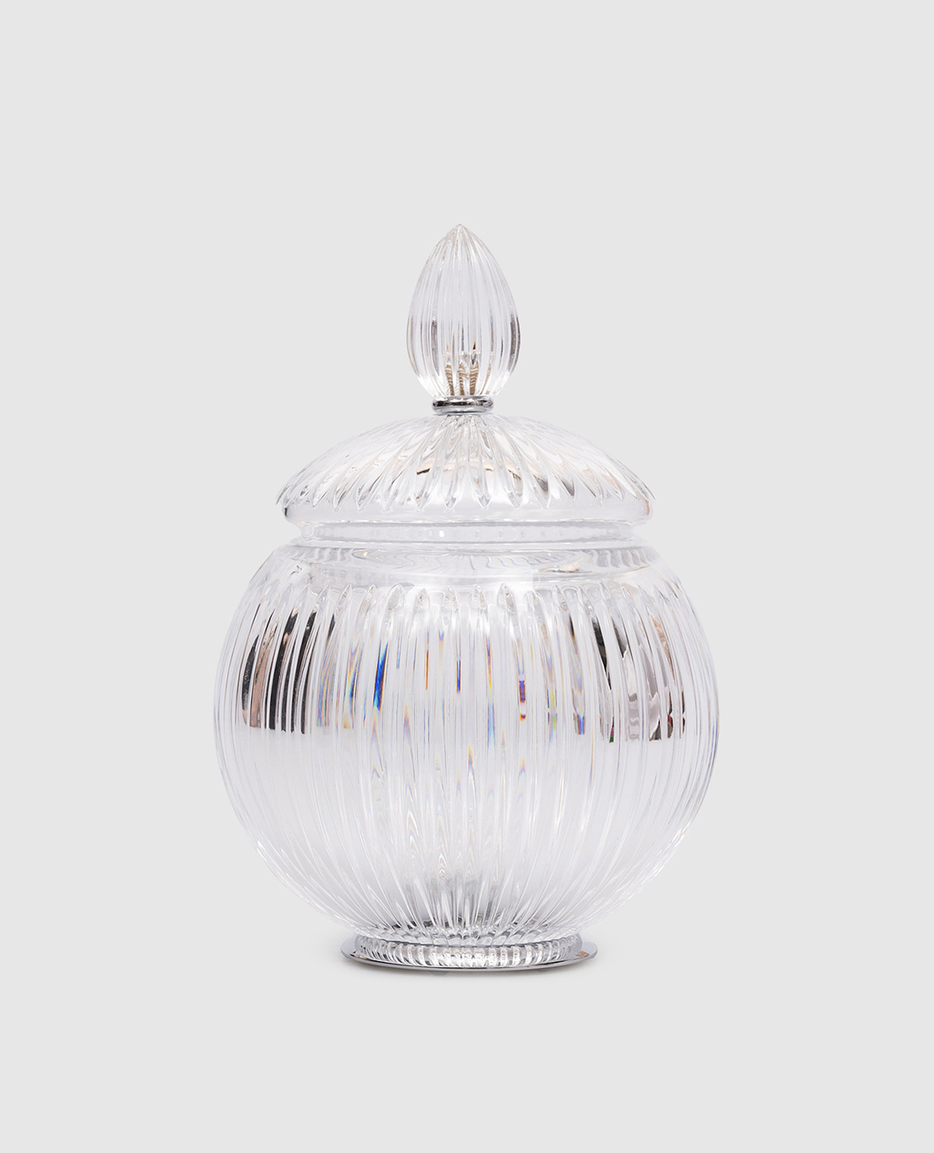 

Crystal organizer for cotton pads and sticks Elegance Treesseci, Transparent