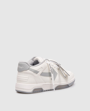 Off-White Out Of Office white leather sneakers with logo OWIA259C99LEA018