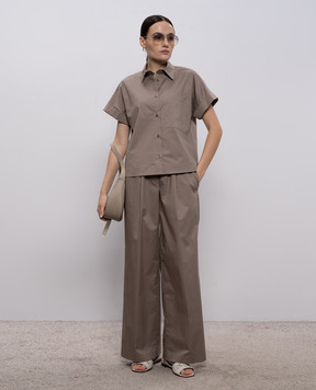 Peserico Brown shirt A0686201979