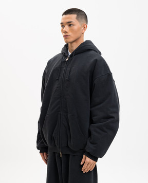 Vetements Black insulated sports jacket ME76BJ005B