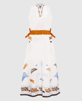 Herno Ivory dress with print AB000080D13320