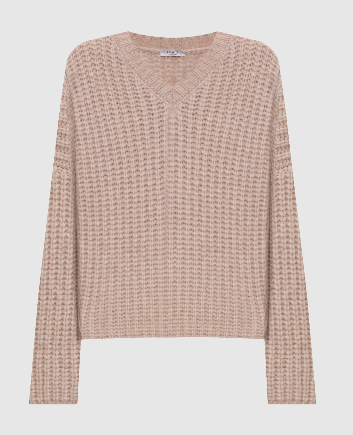 

Beige alpaca wool pullover Peserico