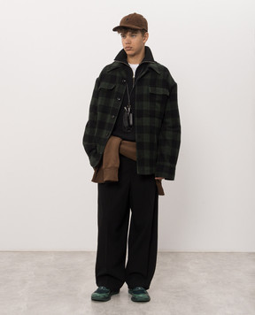 Ami Paris Black wool pants UTR918WV0211
