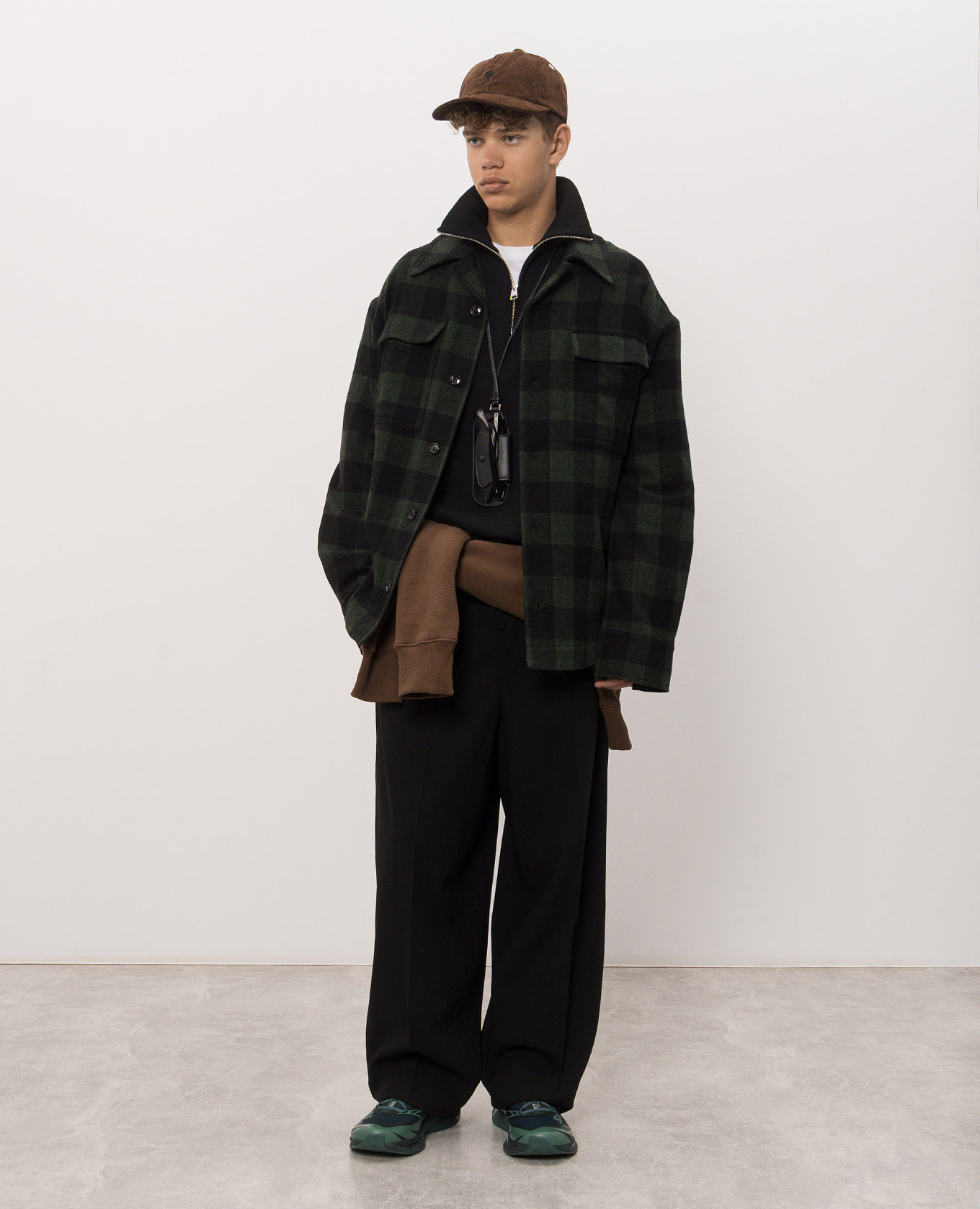 Black wool pants Ami Paris 2