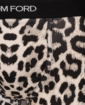 Tom Ford Beige leopard print boxer briefs T4LC31720