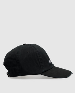 Axel Arigato Black cap with logo embroidery X3959007