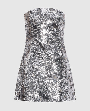 Simkhai Silver Arta sequin dress 1261000S