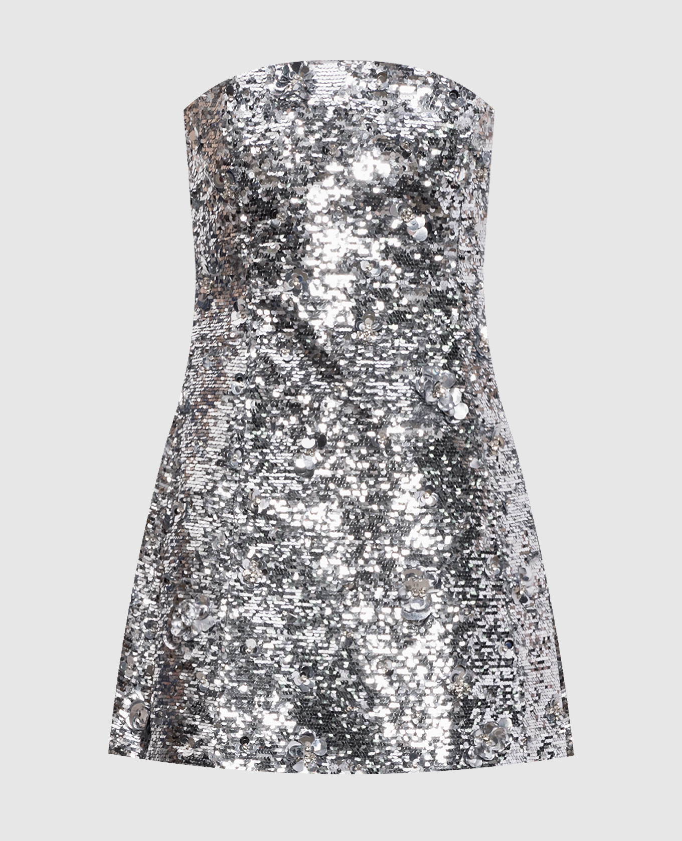 Silver Arta sequin dress Simkhai