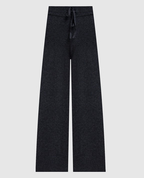 Max Mara Weekend ZINCO gray wool and cashmere pants WKDZINCO