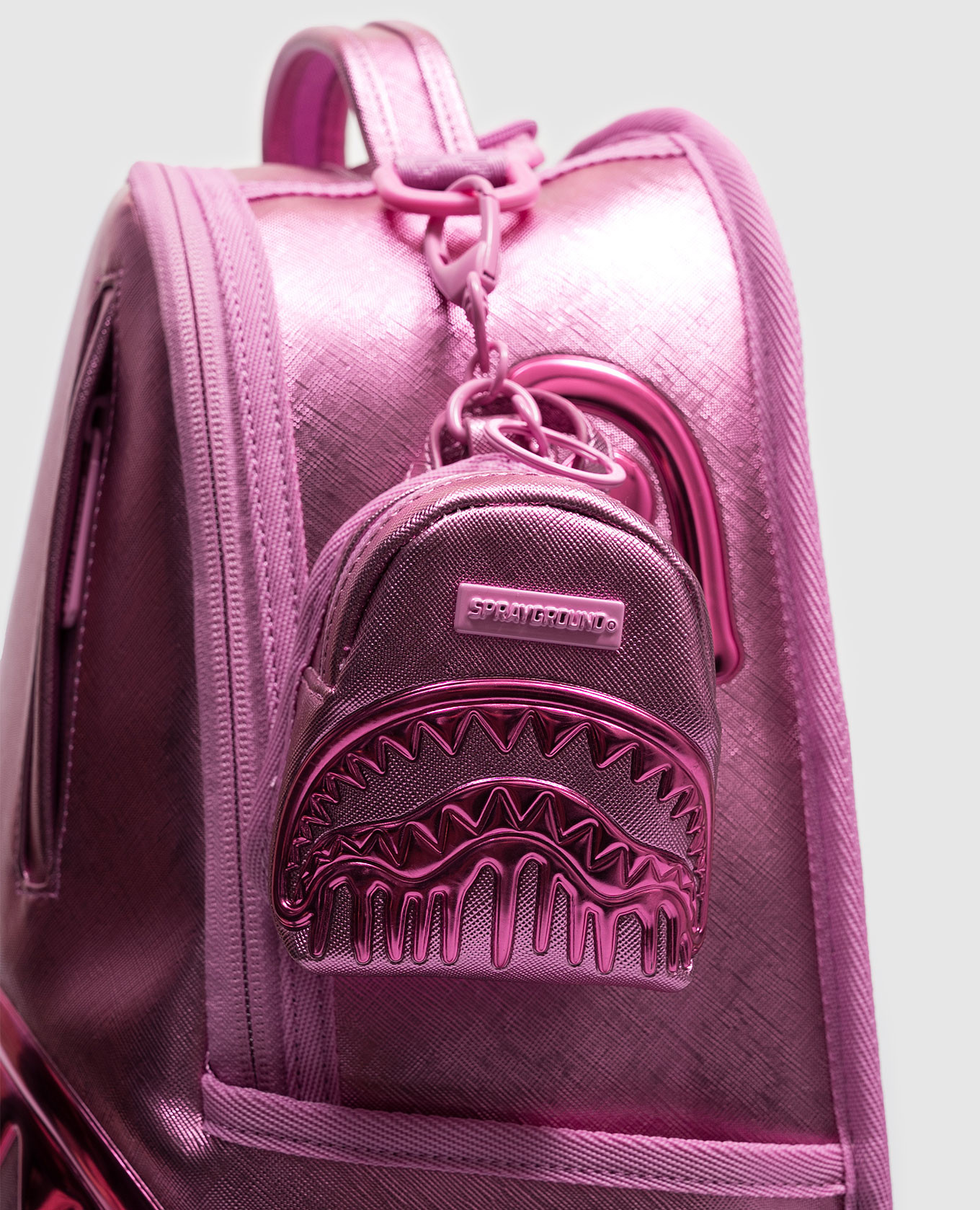 Children's pink SUGAR VENOM BACKPACK keychain Sprayground 2