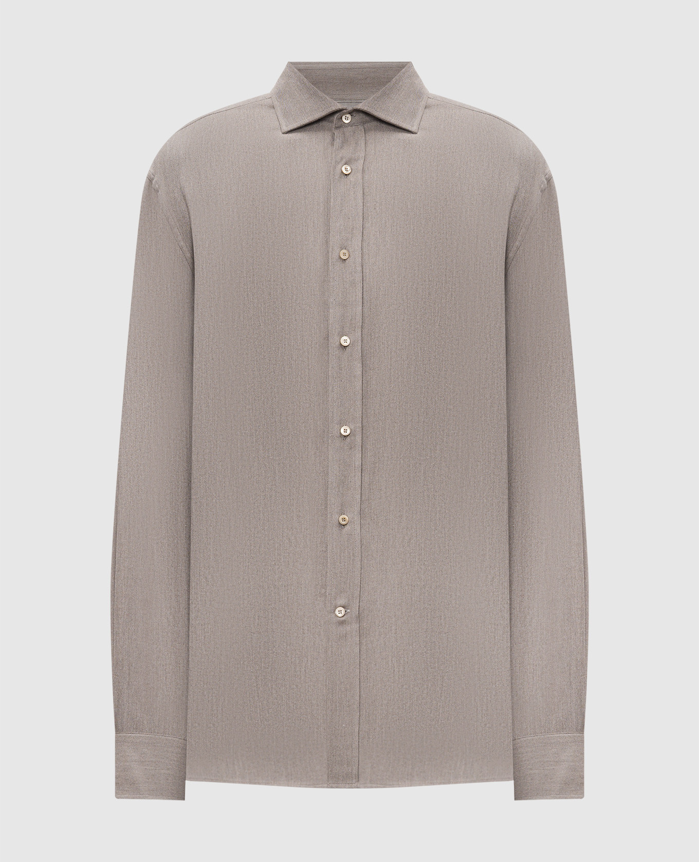 Gray patterned shirt