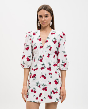 Twinset White printed mini dress 261TT2592
