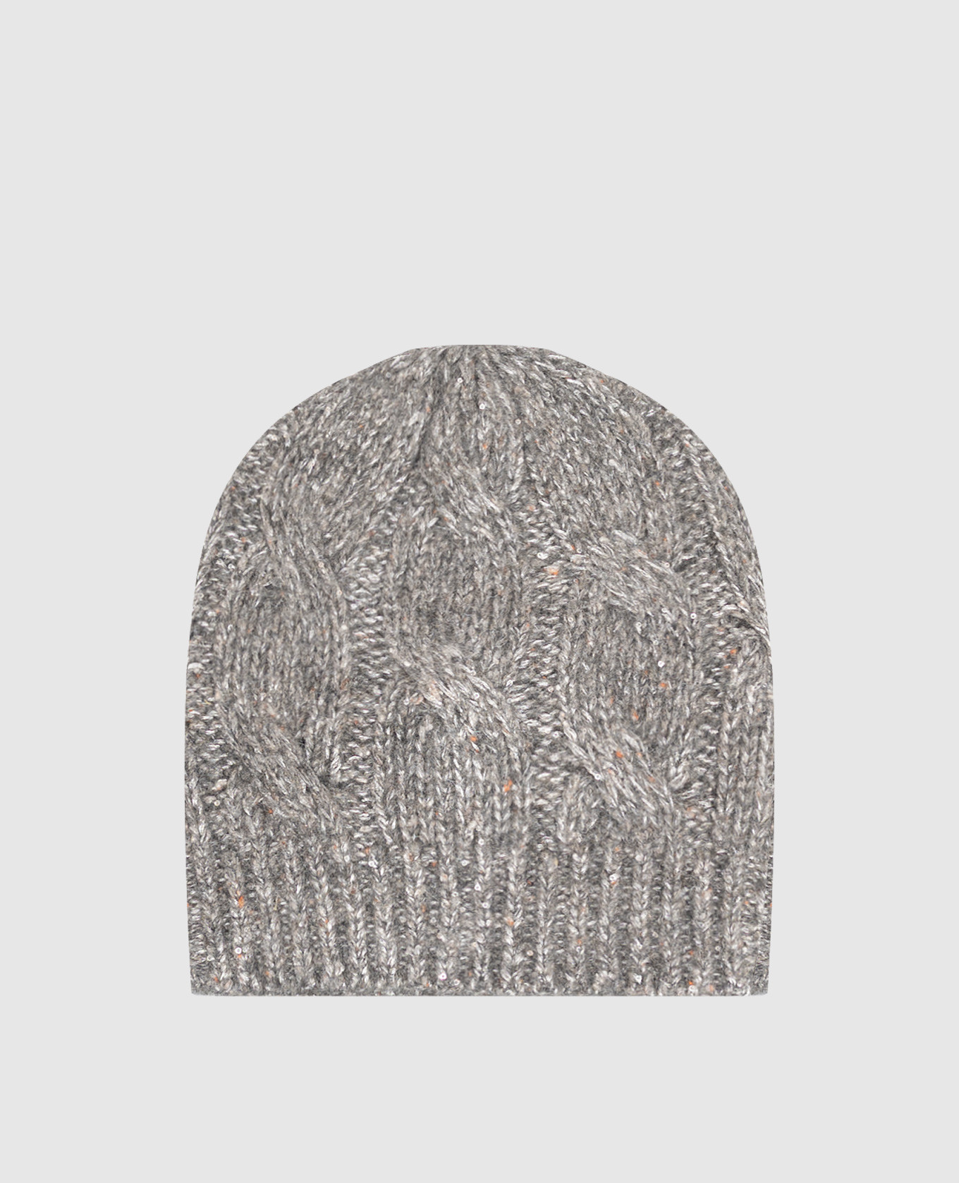 Gray alpaca and silk hat