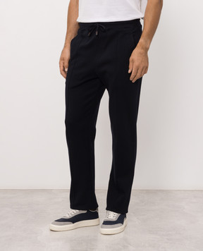 ISAIA Blue sweatpants MP0057J0300