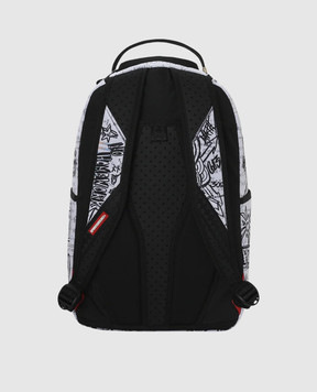 Sprayground Children's white backpack CLASS DISMISSED 910B8665NSZ
