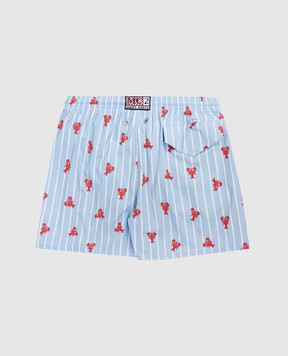 MC2 SAINT BARTH Children's blue Jean swim shorts JEA002207497L