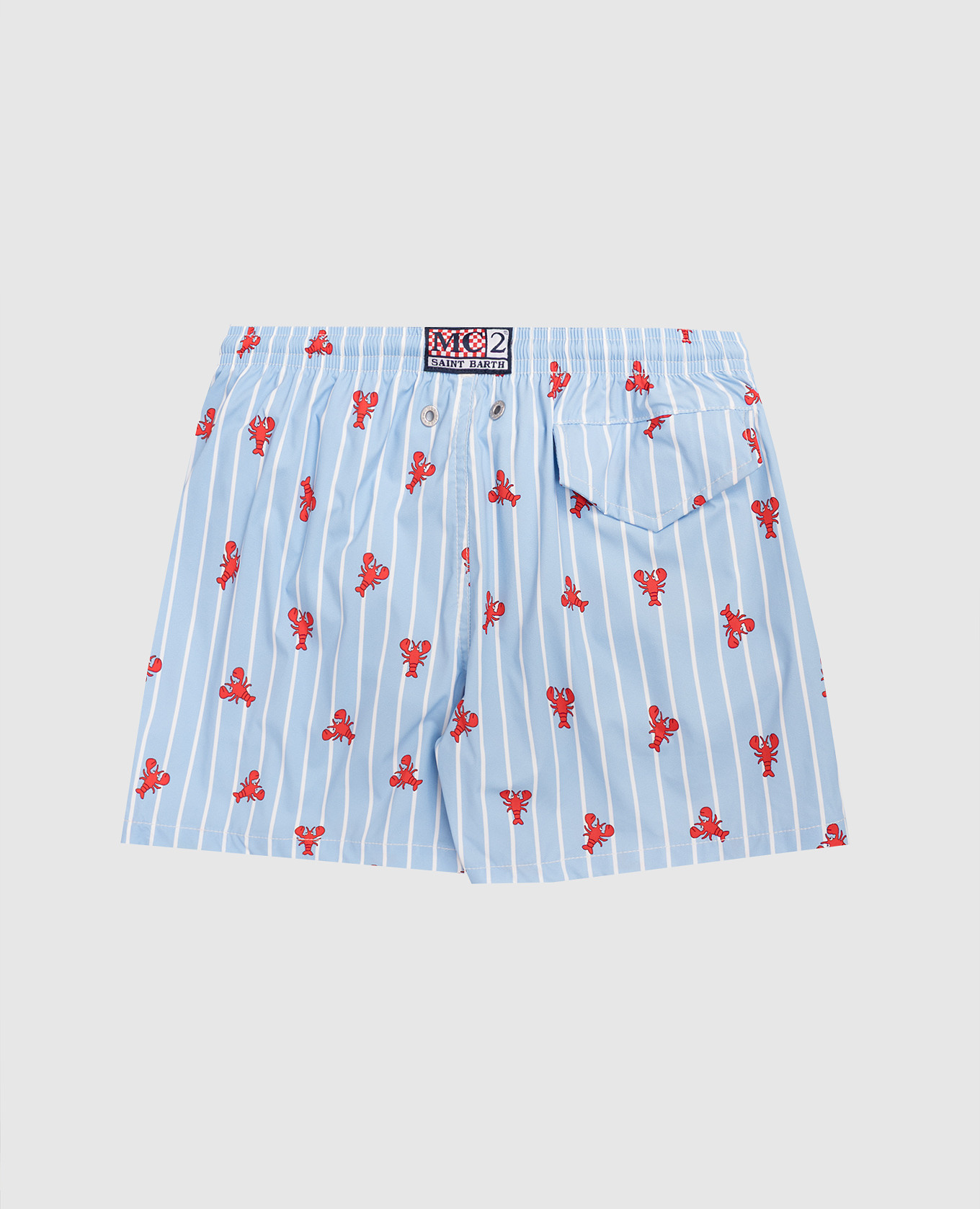 

Children's blue Jean swim shorts MC2 SAINT BARTH, Light blue