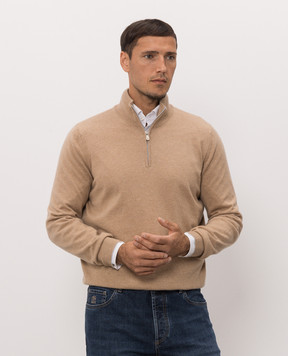 Brunello Cucinelli Beige cashmere jumper M2200124