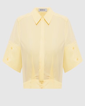 Simkhai Yellow cropped shirt 2262230T