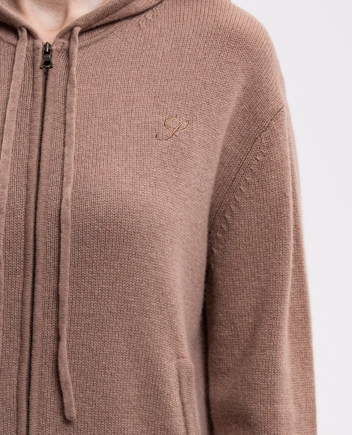 Beige cashmere and wool sports jacket Sporty & Rich 5
