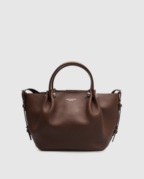 Max Mara Weekend Brown leather tote bag ADRITTO WKADRITTO