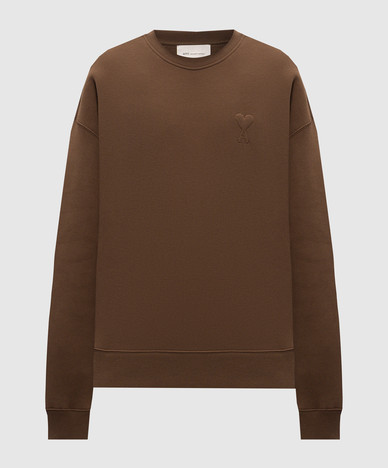 Brown insulated sweatshirt