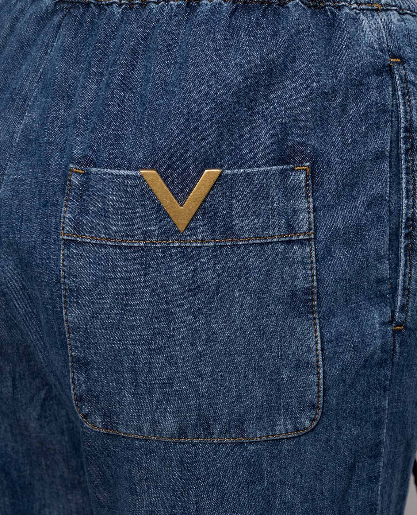 

Blue flared jeans Valentino