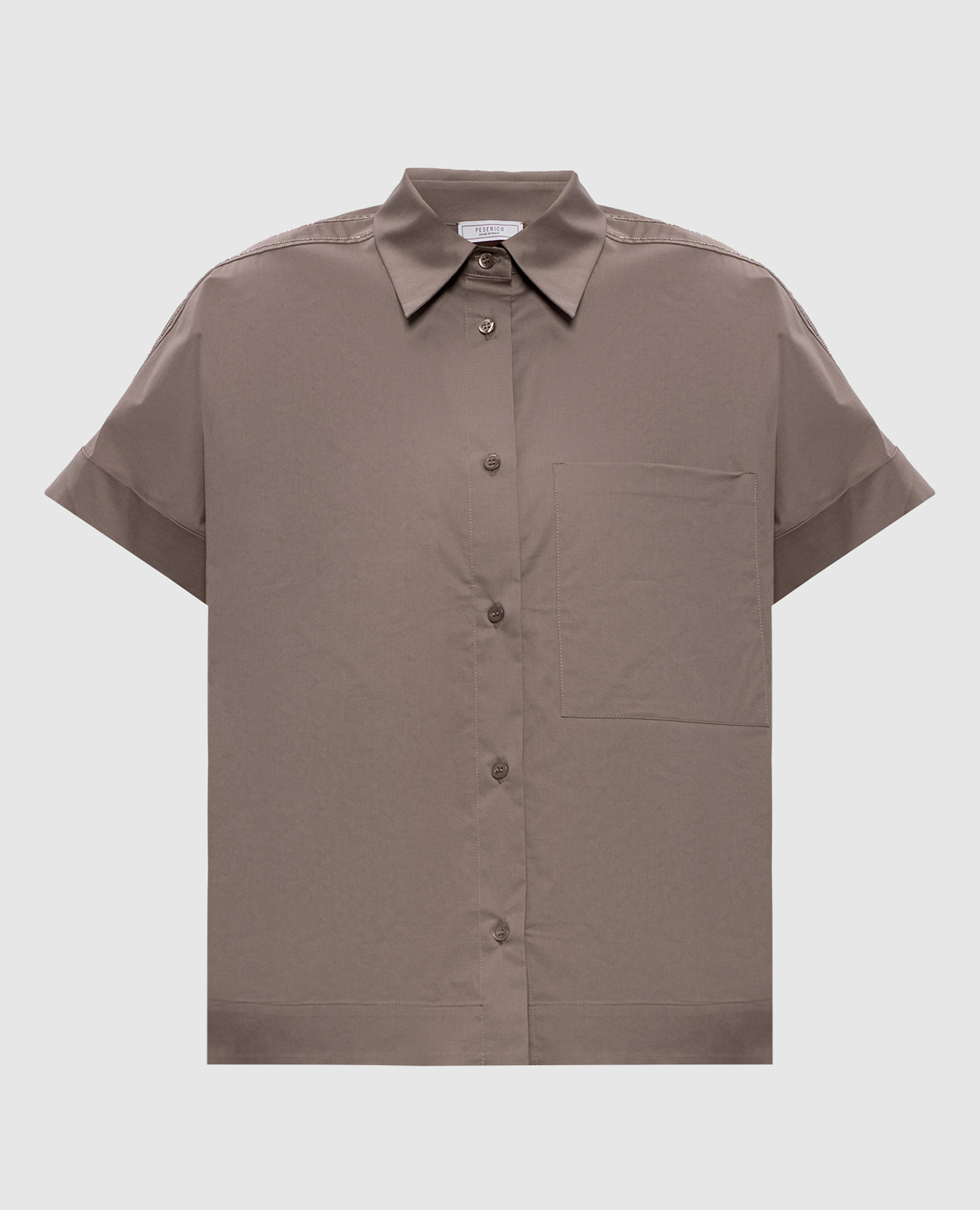 Brown shirt