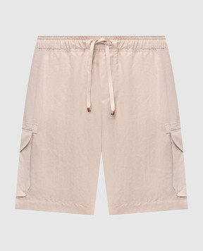 Brunello Cucinelli Beige cargo shorts MH255U0025