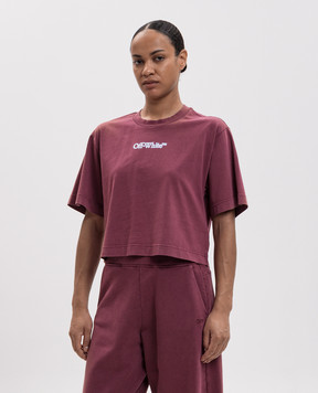 Off-White Pink Romage T-shirt 2FA00431T