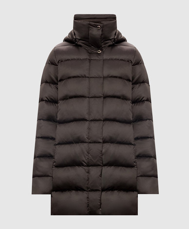 Brown down jacket DELIA