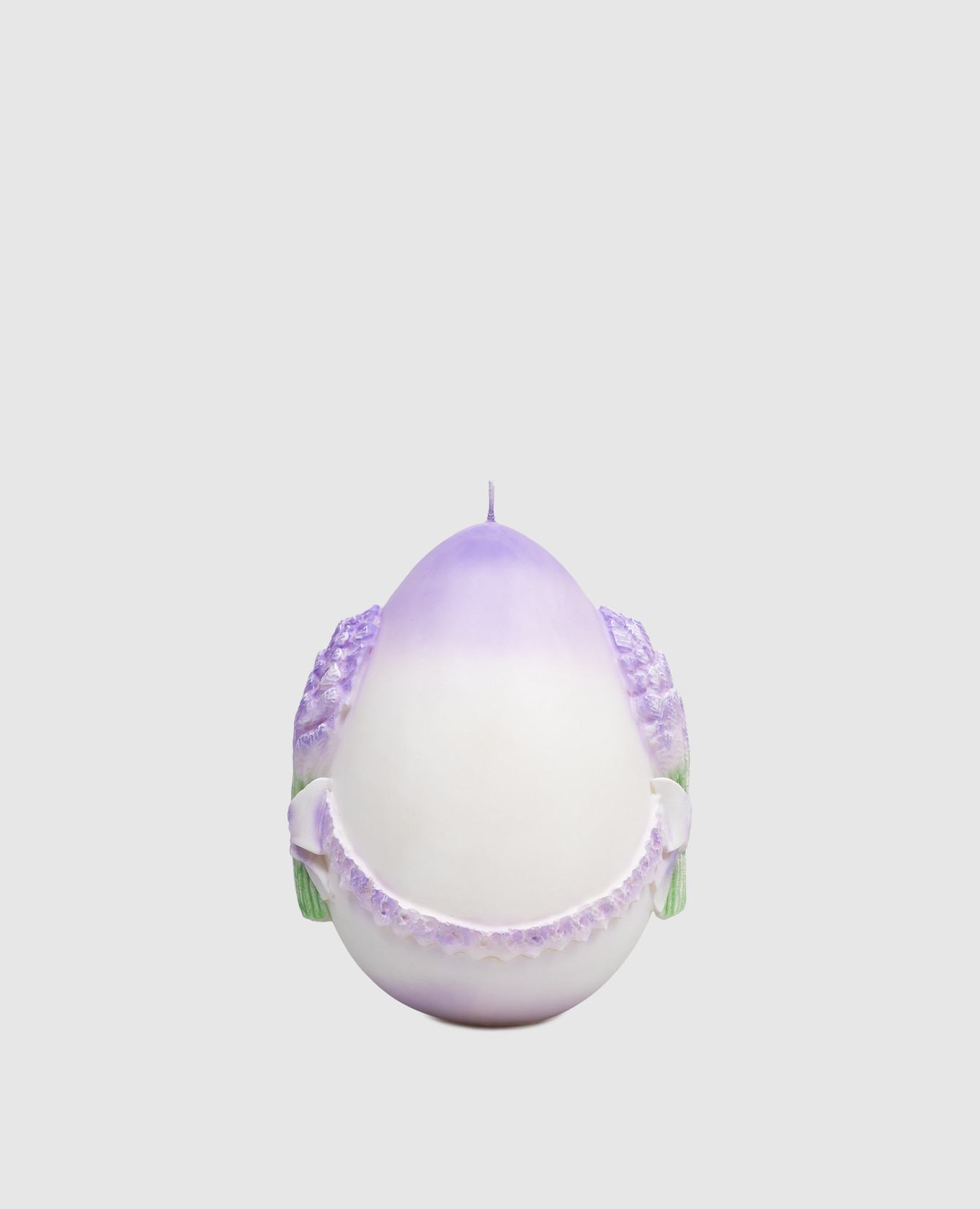 

Purple egg-shaped candle with lavender Cereria Introna, Violet