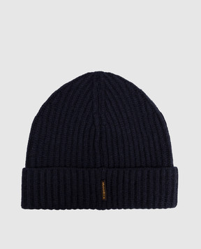 MooRER DAVIS blue cashmere hat DAVISCWS