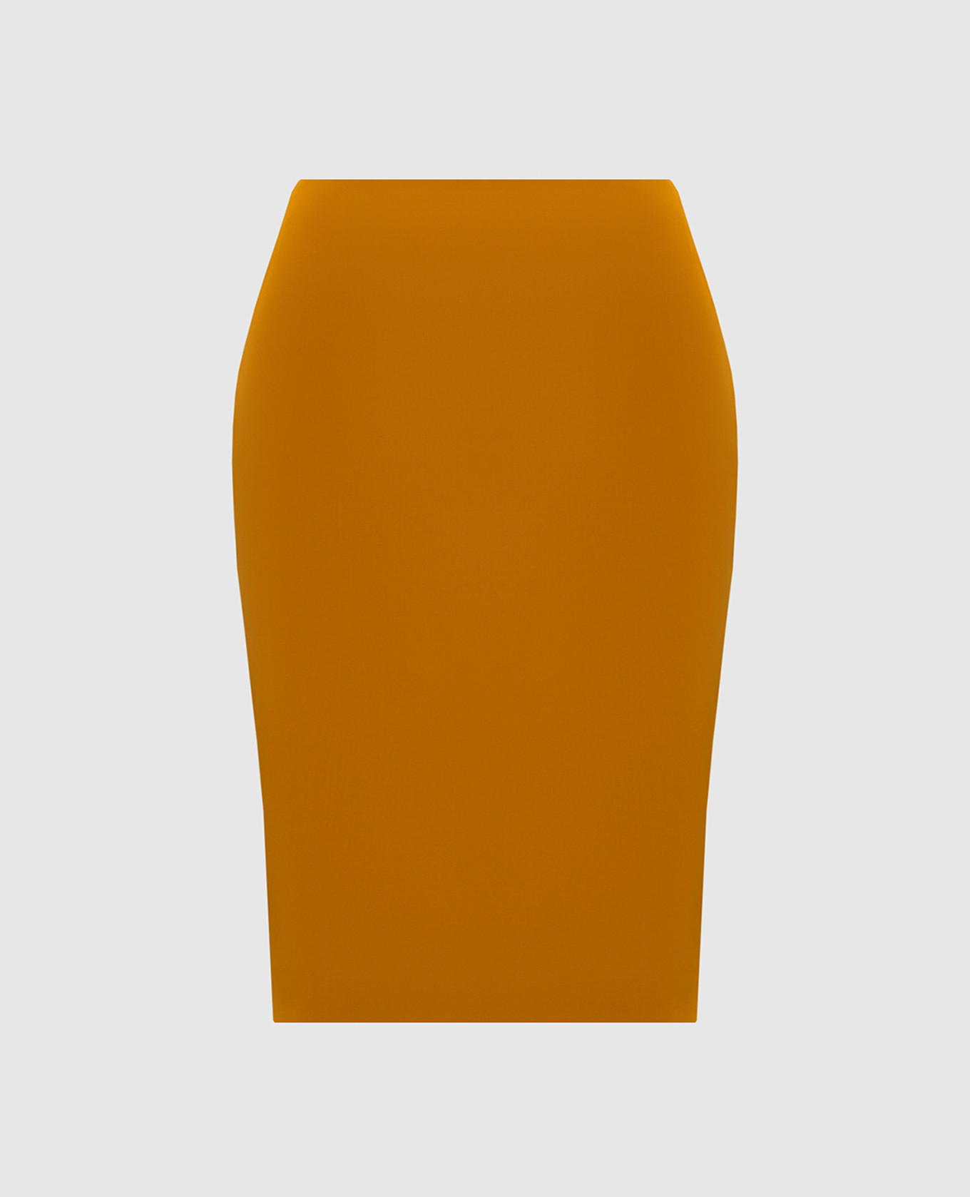

Cassandre orange pencil skirt Saint Laurent