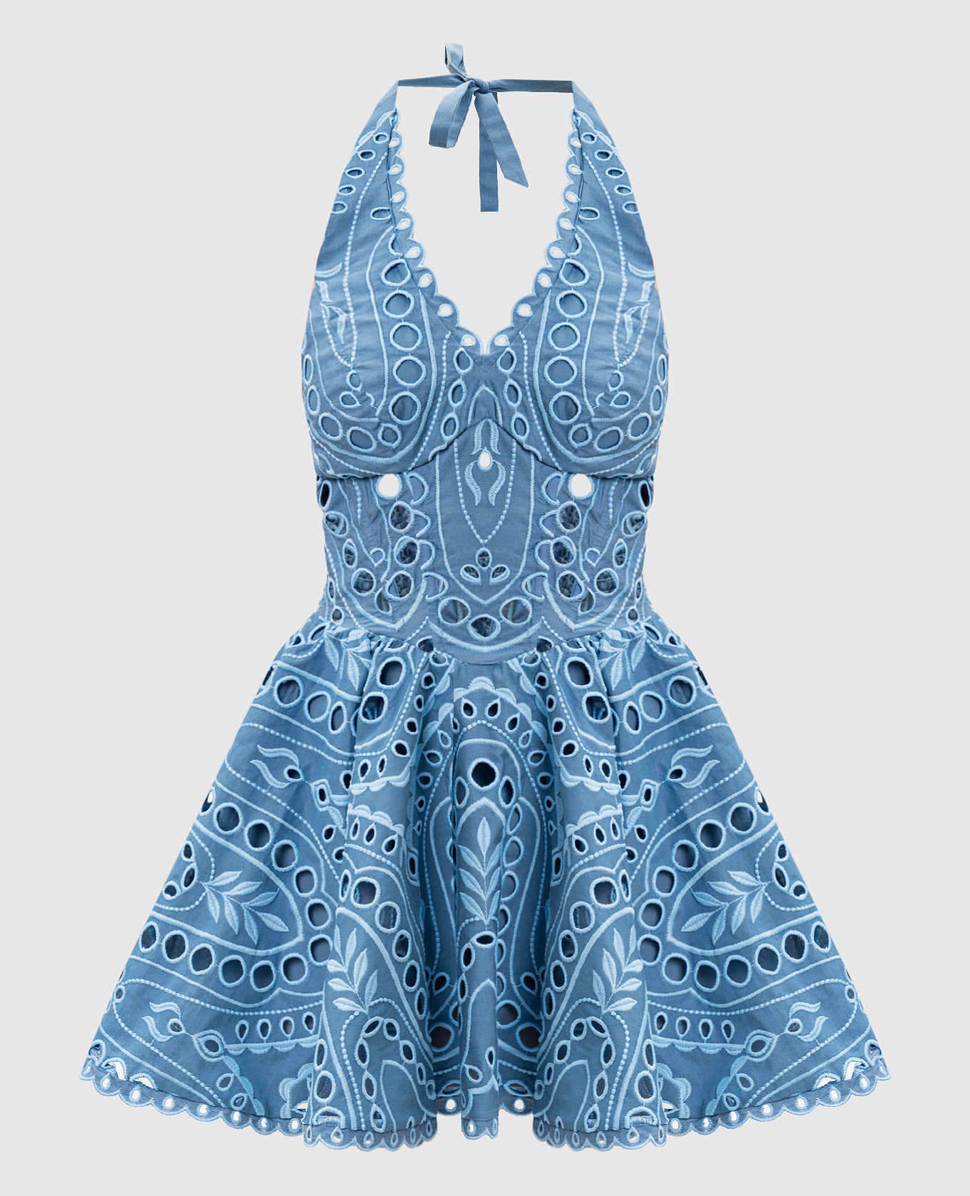 

Sandlight blue mini dress Charo Ruiz, Light blue