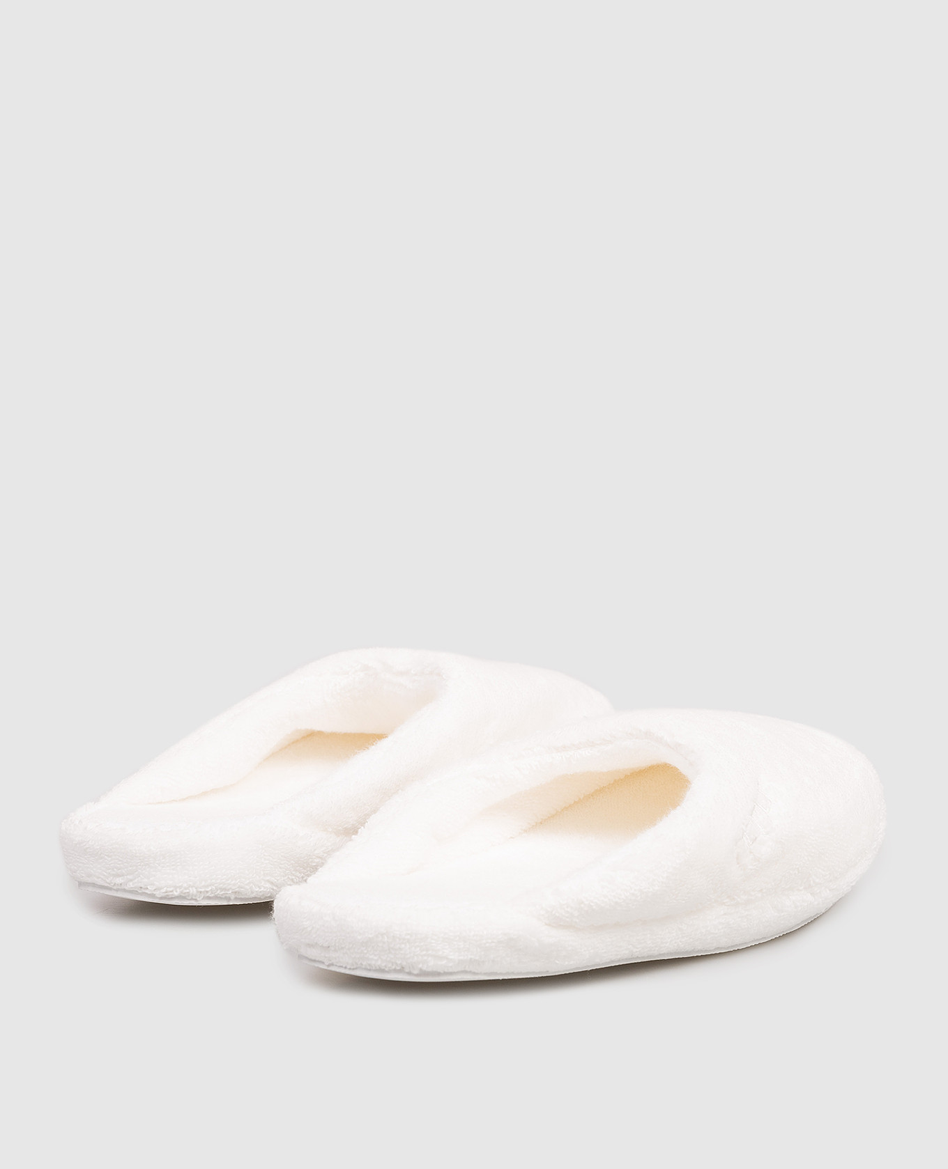 

White terry house slippers PERA Hamam