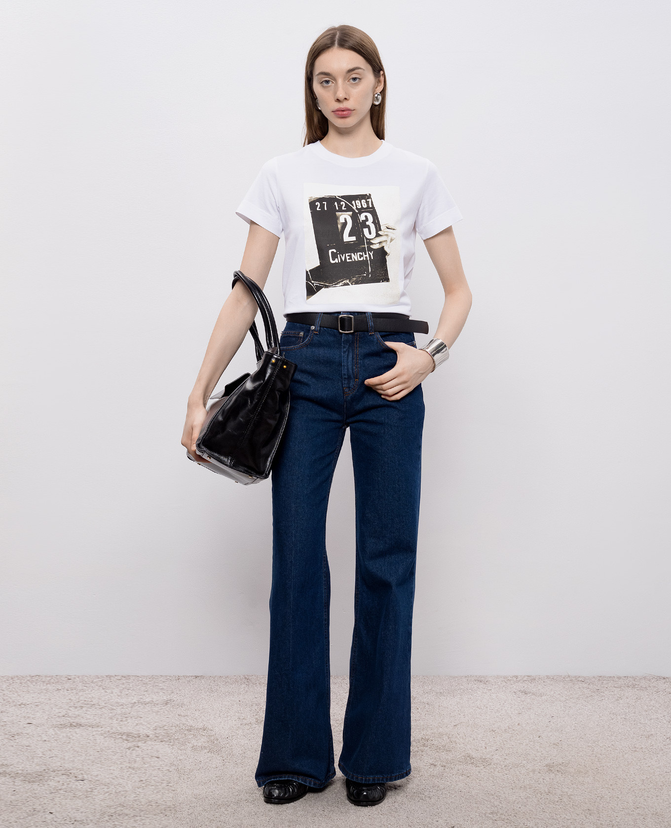 

White T-shirt with print Givenchy